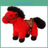 Pluche paard als nieuwjaarsgeschenk en voor verzamelaars.