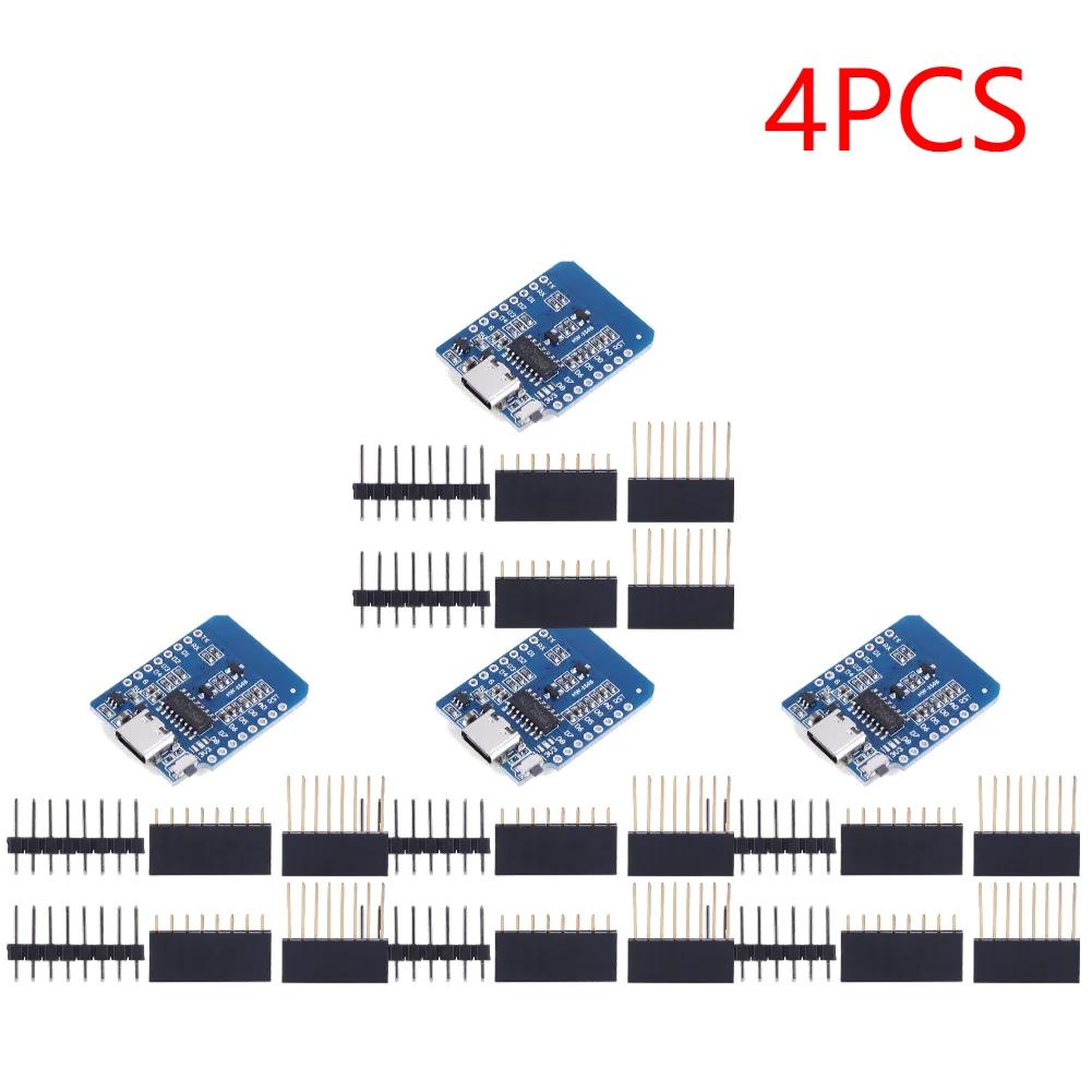 1-20PCS ESP8266 D1 Mini WIFI Development Board ESP-12F CH340G CH340 V2 Usb Wemos D1 Mini Nodemcu Lua Iot Board 3.3V Met Pins