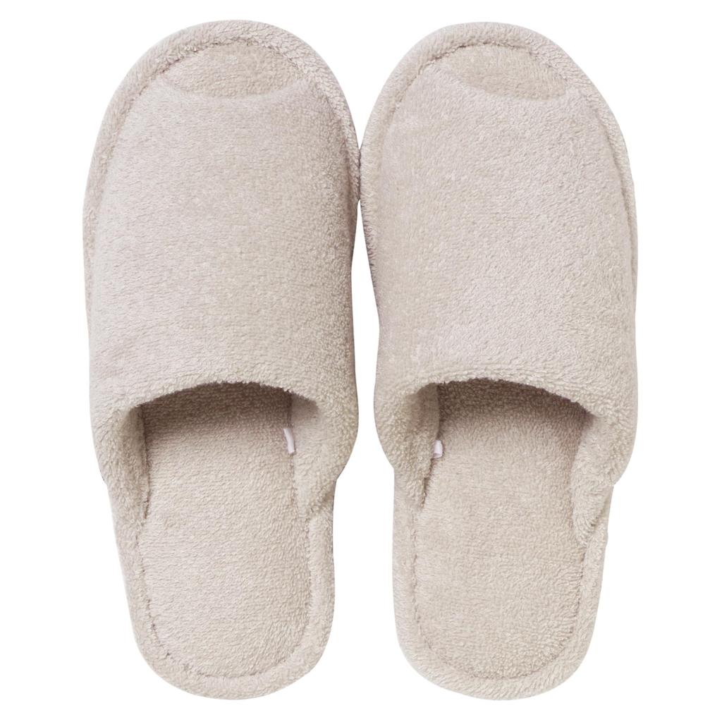 Clean Days Towel Comfortable and Easy to Walk Stylish Sizes by Nippon Also suitable as room or for Slippers, in, Gray, 23cm-25cm, 401209, Slippers.