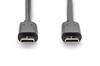 Digitus AK-300138-030-S USB-C Cable, USB-C 2.0 Male Į USB-C 2.0 Male, 3 M, Black