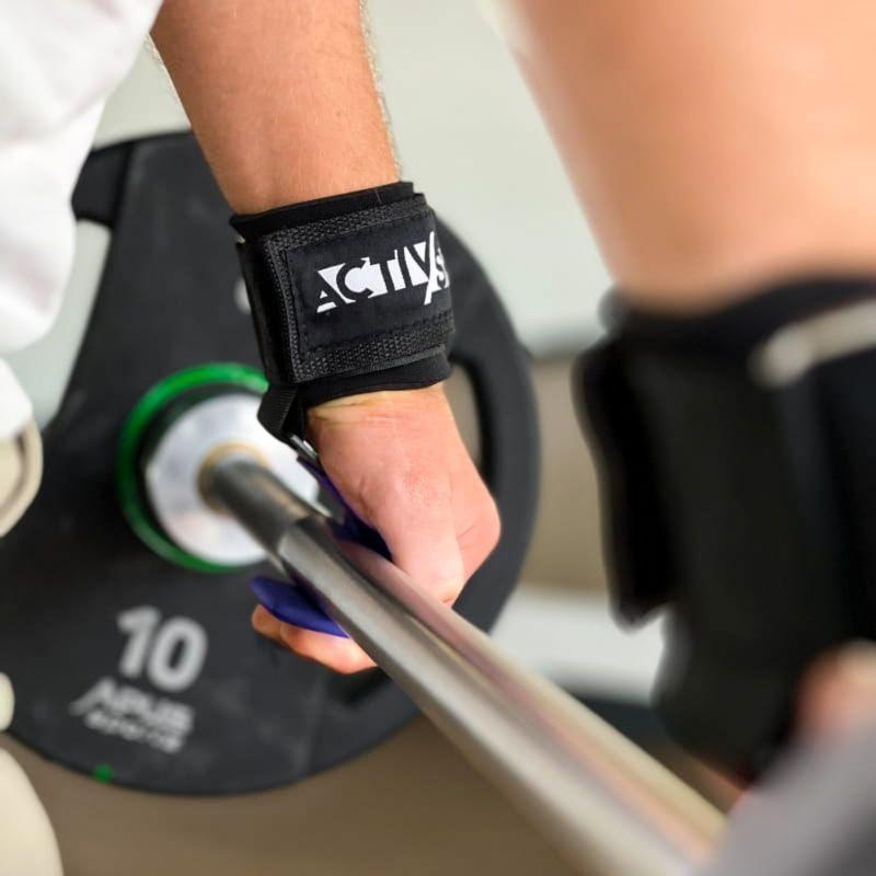 Stainless Steel Deadlift Handles Training Hooks