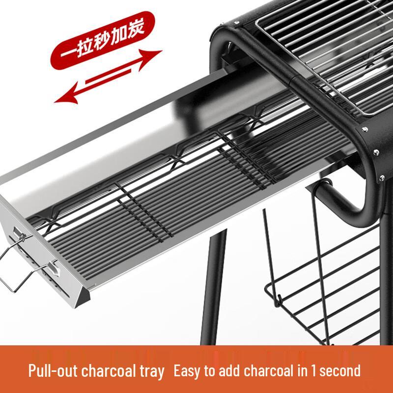 Portable Stainless Steel BBQ Grill