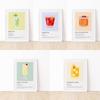 Modern Colorful Minimalist Alcohol Canvas Poster Cocktail Wall Art Aesthetic Drinks Print Kitchen Bar Living Room Decor