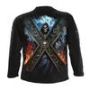 Spiral Direct Unisex Adult Crossed Over Long-Sleeved T-Shirt