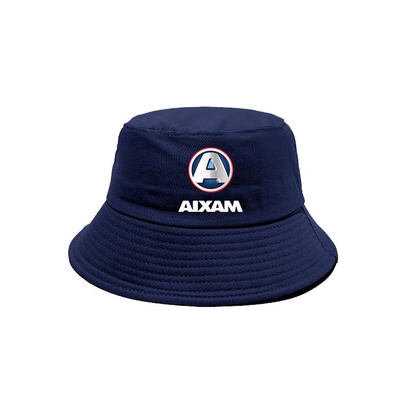 Aixam Logo Bucket Hats Cool Sun Caps Summer Outdoor Sunscreen FisherUnisex Hat