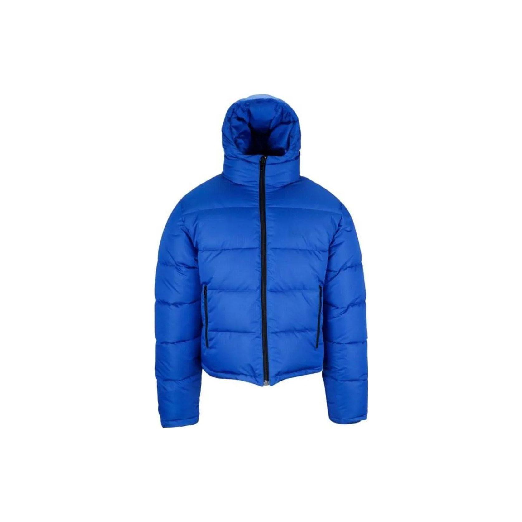 Balenciaga Puffer Jacket Winter Unisex Blue