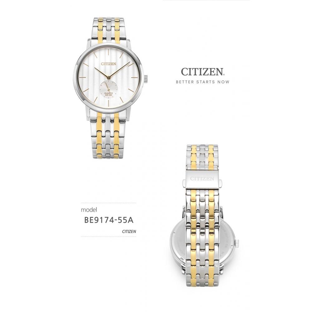 Citizen Be9174 55a Men S Metal Watch