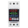 Multifunctional Overvoltage Protector with Voltage Current Display 3 Display Voltage Protector for Home & Office Safety