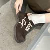 Autumn 6.5CM thick-soled half-drag increases the height of European products, personalized fashion, big head shoes, single shoes for women