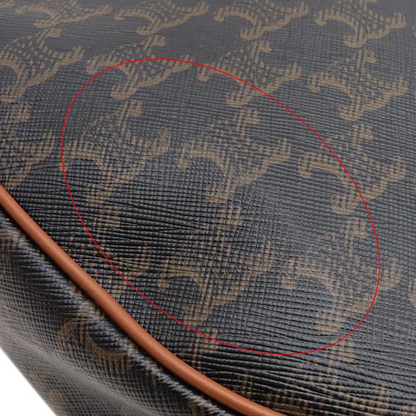 CELINE 11725FQM Small ElloydShoulder Bag canvas/leather Array