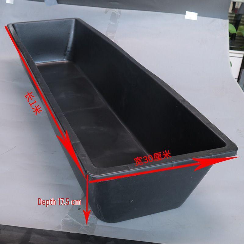 Bebedero Rectangular Engrosado para Ovejas y Terneros - Diseño de Caucho Vulcanizado y Plástico para Alimentación y Bebida.