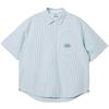 Jack & Jones Embroidered Striped Short Sleeve Shirt