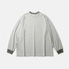 MOIF [Aw25] Ringer L/S Tee / Heather Oatmeal