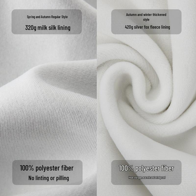 Ciężki koreański sweter z kapturem o luźnym kroju na jesień/zimę 320g