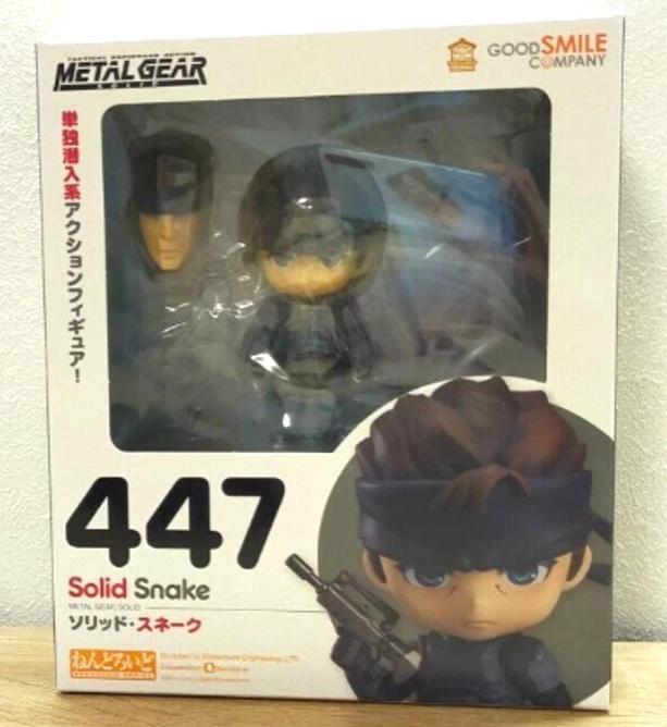 [USED] Nendoroid 447 Metal Gear Solid Solid Snake