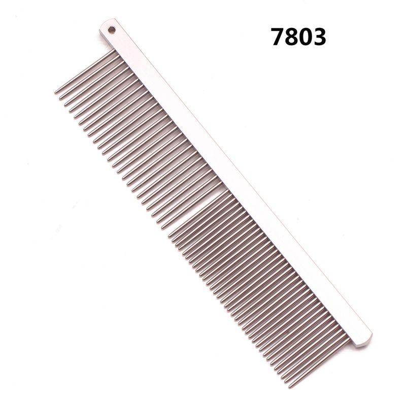 

Pet Supplies Silver Cleaning Dog Cat Comb 7803 Silver