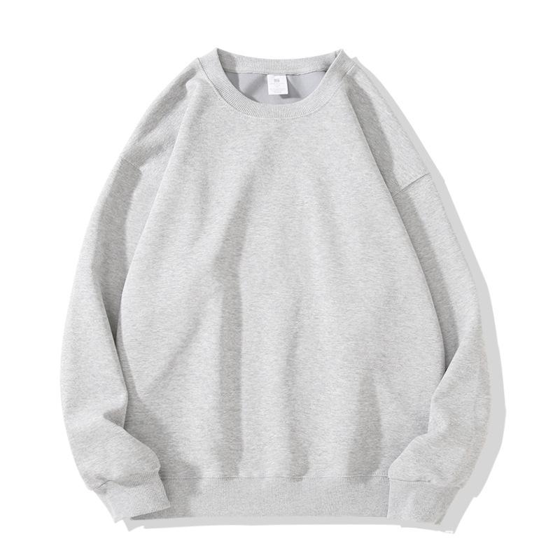 Men's and Women's Round Neck Hoodie Autumn and Winter New Item Japanese and Korean Lazy Loose Women's Top Comfortable Casual Student Hoodie