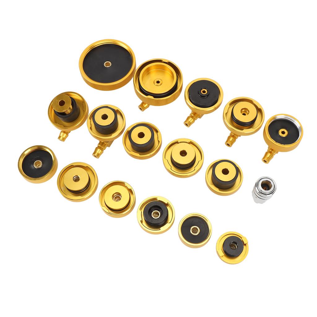 Brake Bleeder Adapter Set Aluminum Master Cylinder Bleeder Kit Quick Connector for Vehicles Brake Fluid Bleeding Or Refilling