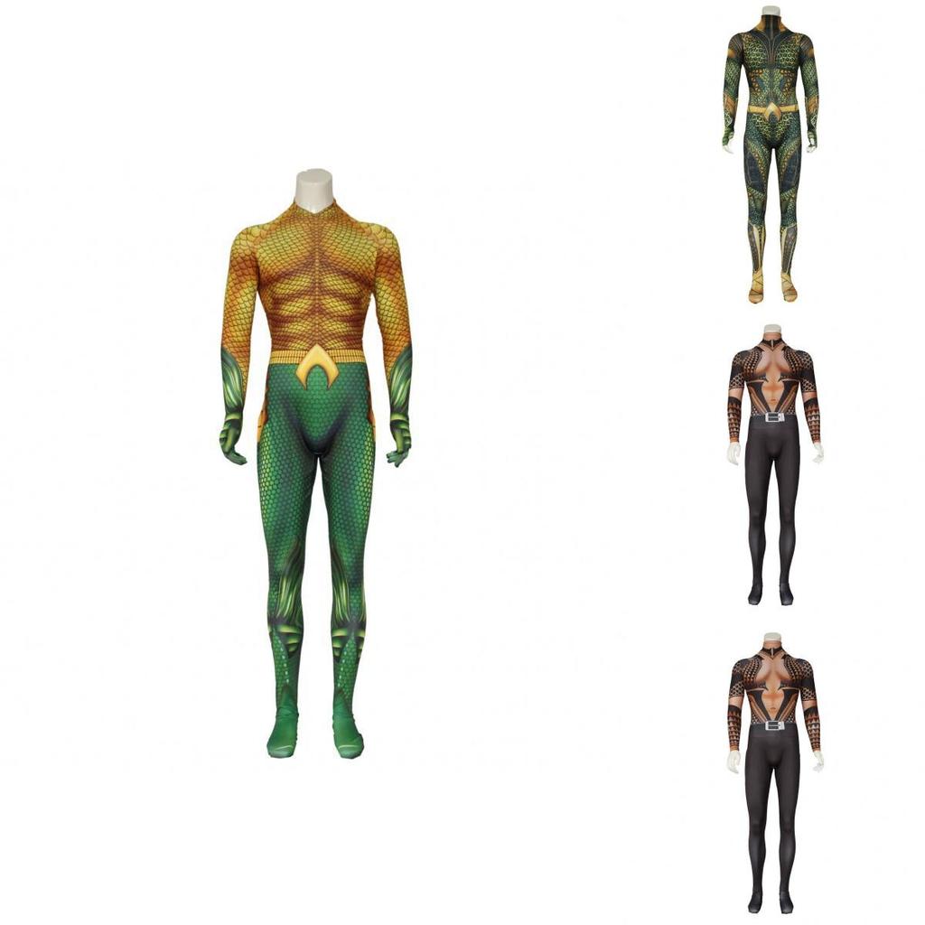 Justice League Aquaman Kostüm für Halloween Bühnenauftritt
