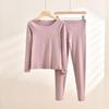 TINSINO Cationic Double-Sided Fleece Seamless Thermal Underwear Set