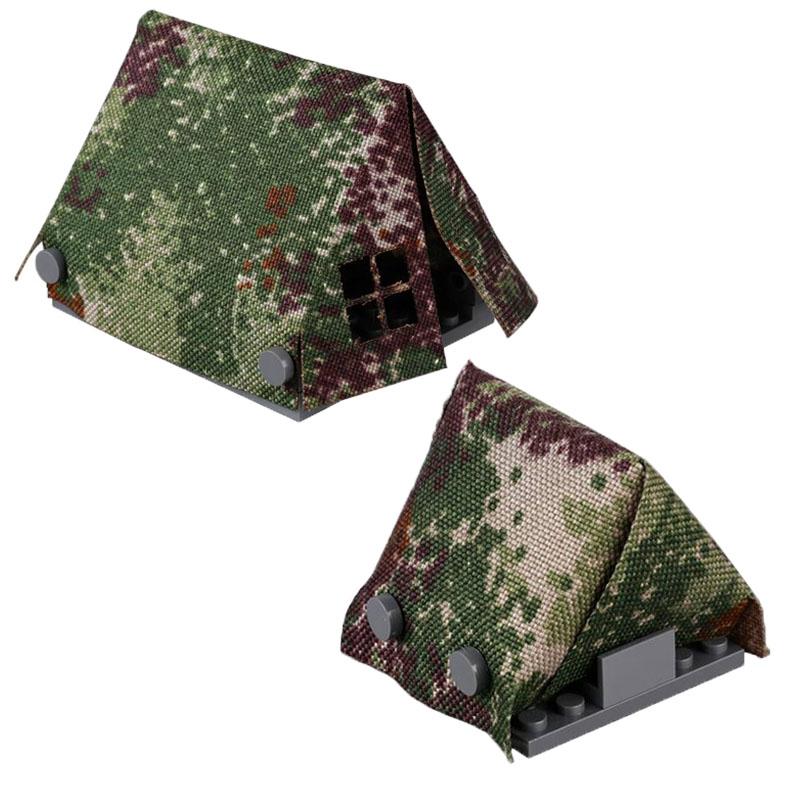 MOC Military Building Block Set Weapons War Army Accessories Soviet Army Characters Cannon Carts Launchers Tents Block Bricks Gift Presents Toy