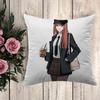 Anime Pillow Chainsaw Man Decorative Pillowcases  Sofa Cushions Cushion Cover  Pilow Cases Throw Pillows Fall Decor