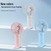 USB Rechargeable Portable Mini Handheld Desktop Fan with Logo