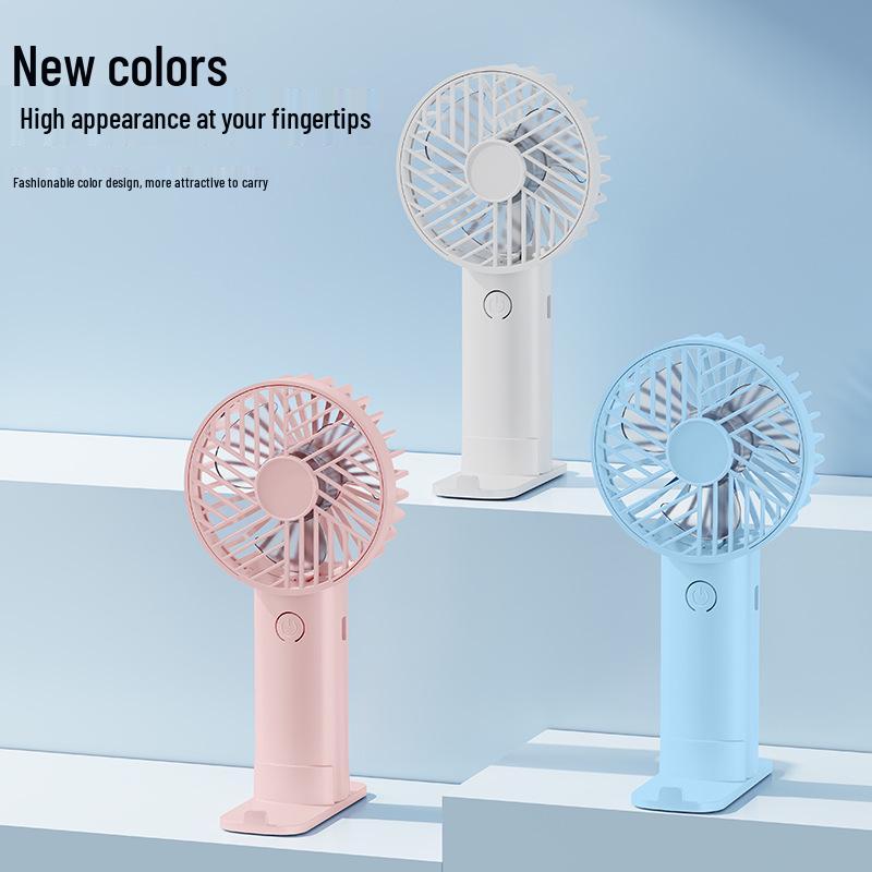 Mini USB Rechargeable Clip-On Fan: Portable Desktop & Wall-Mounted Includes USB Cable
