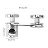 Bathroom Glass Door Lock Shower Room Latch Lock For Home Office Doors Use Household Decoration