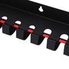 Pry Bar Holder, Wall Mounted Tool Storage Rack Organizer for Workshop, Shed, Garage