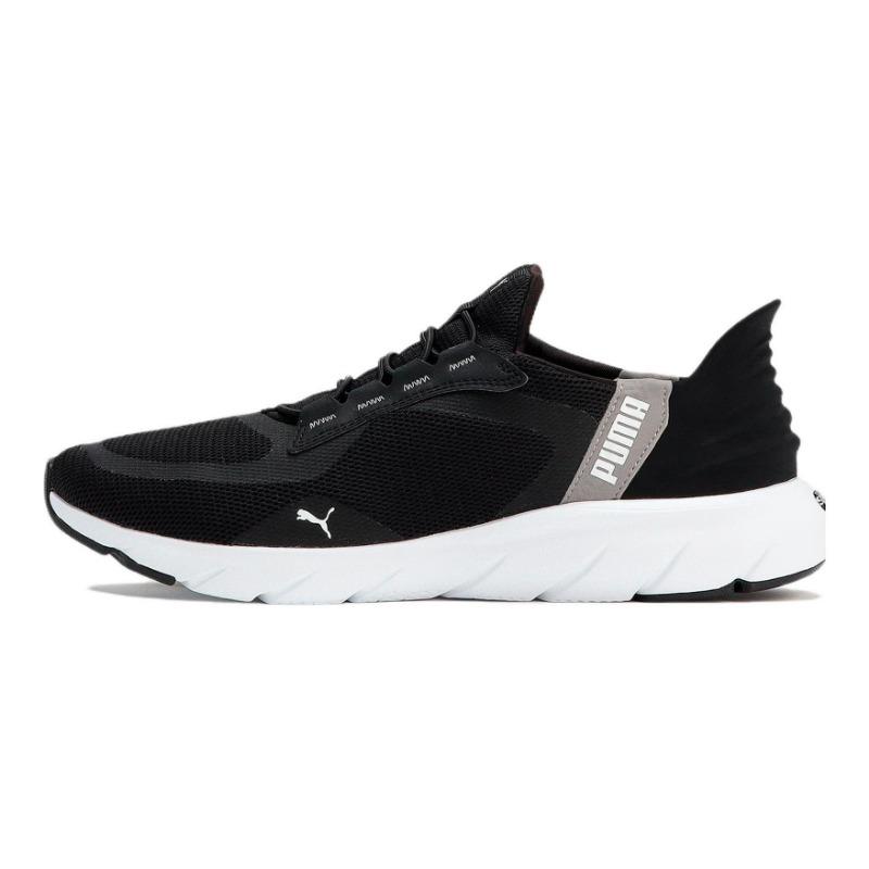 PUMA Softride Flexlace Comfort Durable Low Casual Running Shoes Unisex Black 309901-01 36