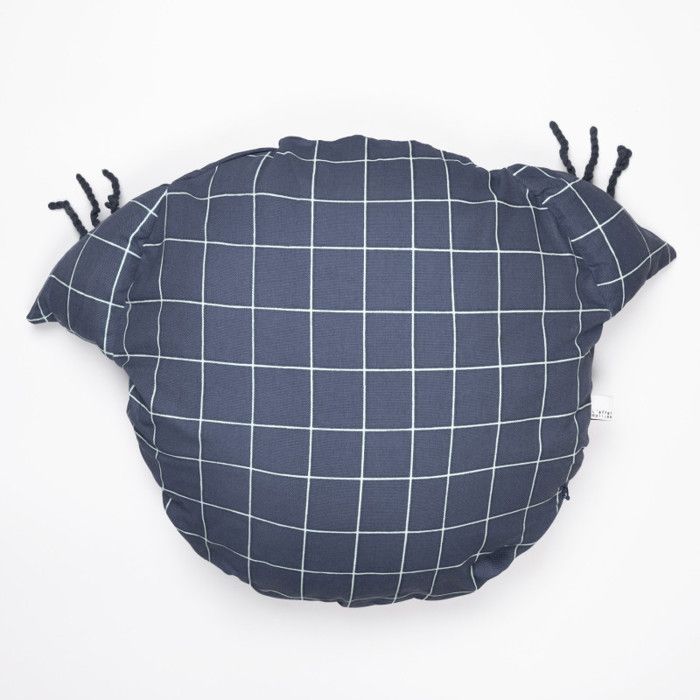 Coussin déco déhoussable réversible gamme "Minots" 100% Coton - Z'animaux