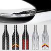 Lot de 2 Bandes Anti-Collision pour Rétroviseur de Voiture, Bandes Anti-Rayures pour Rétroviseur de Recul, Autocollants Universels pour Voiture