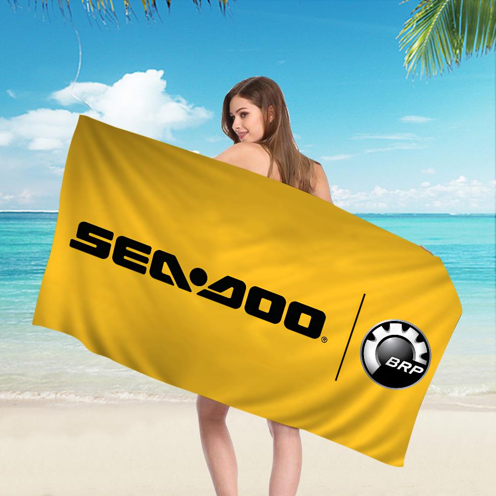 S-Sea D-Doo Seadoo Microfiber Beach Towel Absorbent Quick dry Soft Yoga Swimming Resort Mountain Climbing Towel