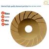 Titanium & Nickel Plated Diamond Cutting Disc for Ceramic, Jade, and Glass - Seam & Grout Cleaning Blade