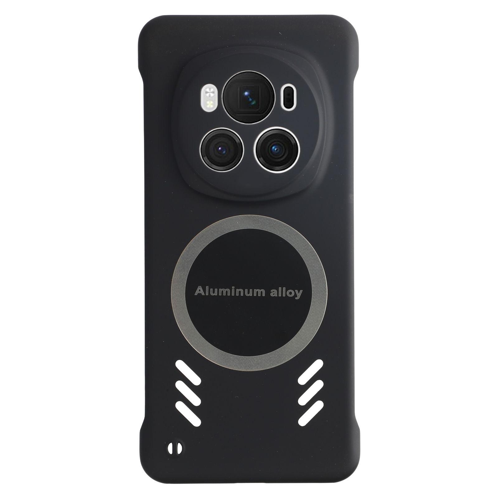 

For Honor Magic6 5G Case Hard PC Frameless Heat Dissipation Phone Cover Black