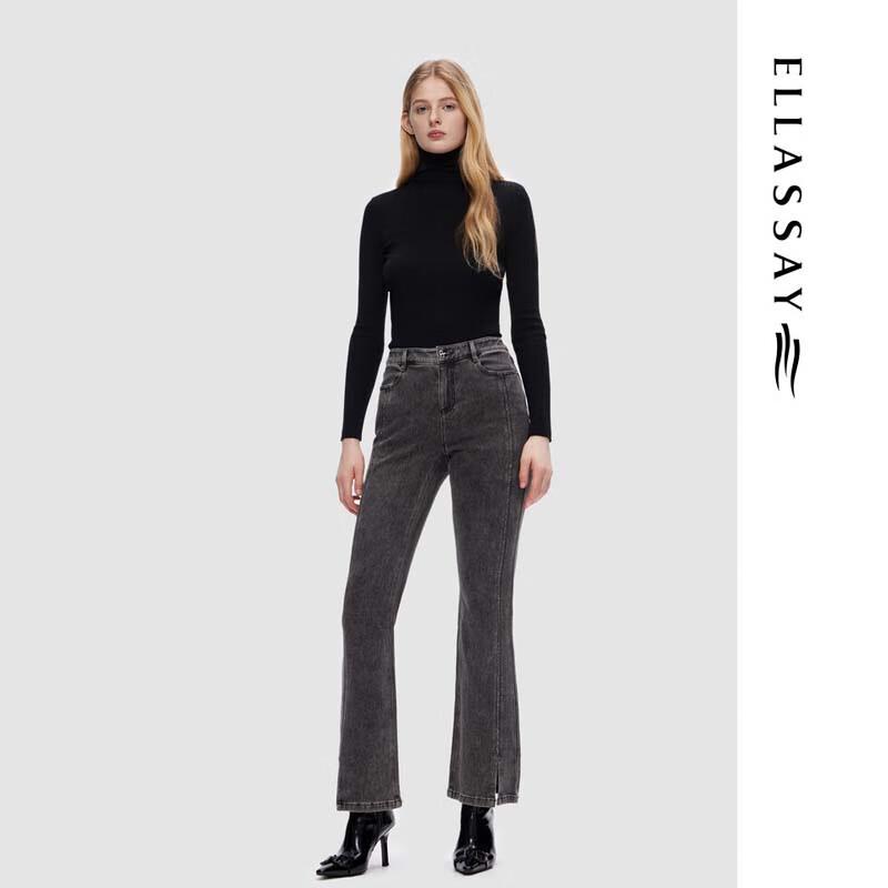 ELLASSAY Women's Slim Flared Jeans EWD353N01800