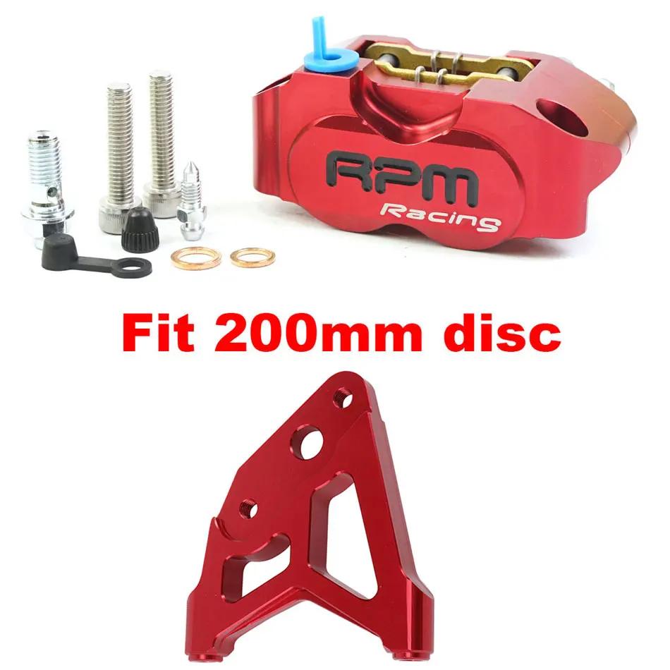 RPM Motorcycle Brake Caliper 82mm Disc Rotor For Yamaha Scooter Aerox JOG BWS NMAX XMAX Rsz WISP Force Dirt Pit Bike GROM DIO