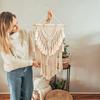 Nodic Cotton Woven Bohemian Wall Decoration Tapestry With Tassel Wall Accents Handmade Scandinavian Hanging Bedroom Home Decor