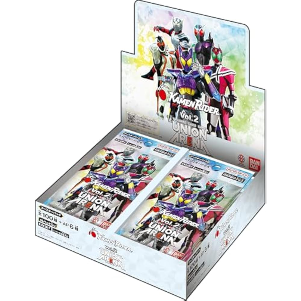 Bandai (BANDAI) UNION ARENA BOOSTER PACK Kamen Rider Vol.2 [EX12BT] (BOX) 16 pack