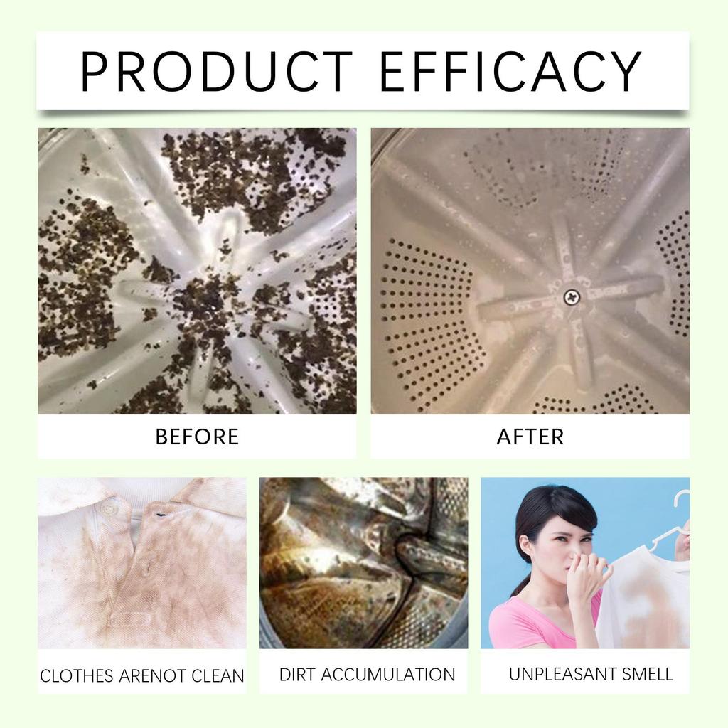 Washing Machine Cleaner: Deep cleans the inner drum with a powerful formula