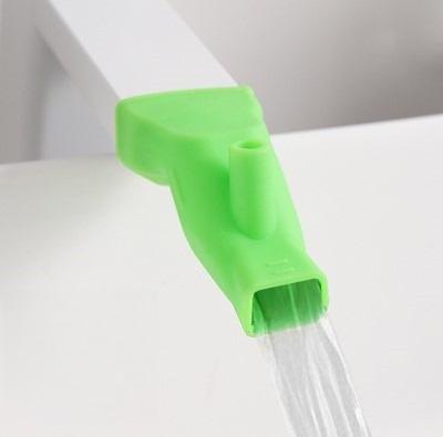 Bathroom Silicone Faucet Extender Bathroom Sink Device Home Multifunctional Cleaning Tools Children Faucet Extenders Kitchen 1pc