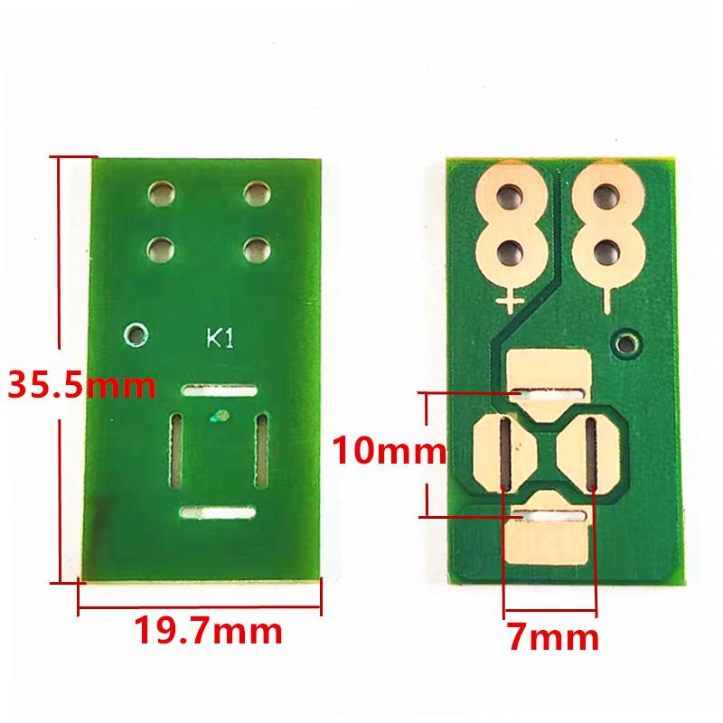 High Compatibility DJ Speaker Cable Terminal Plate for 4-Pin PCB Board