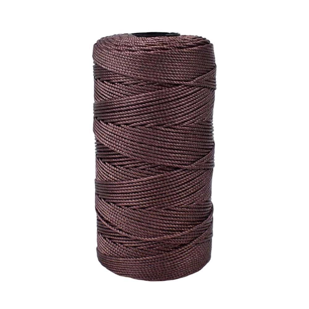 

New High Quality Craft Decorative 1.5mm Ice Cotton Silk Thread 200m Colored Crochet Yarn Twisted Woven Rope DIY Crafts кофейный