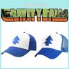 Gravity Falls Dipper Pine Tree Boné de Beisebol Pai-filho Azul Chapéu de Sol