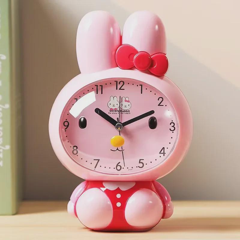 Charming Kids' Luminous Singing Alarm Clock - Silent, Creative, Fashionable, Perfect for Bedside & Study, Great Student Gift