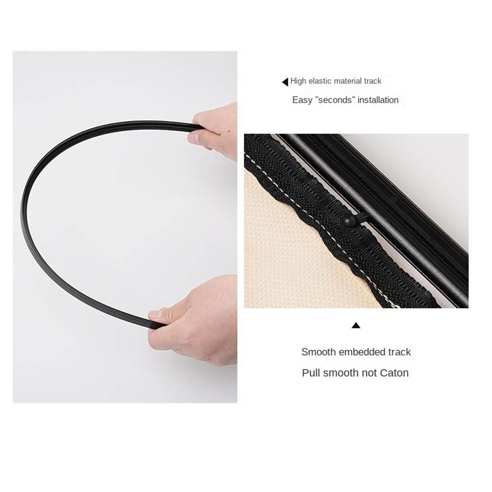 Lace Car Sunshade Curtain Suction Cup Vehicle Privacy Shades Baby Car Sunshades  Rear Seat