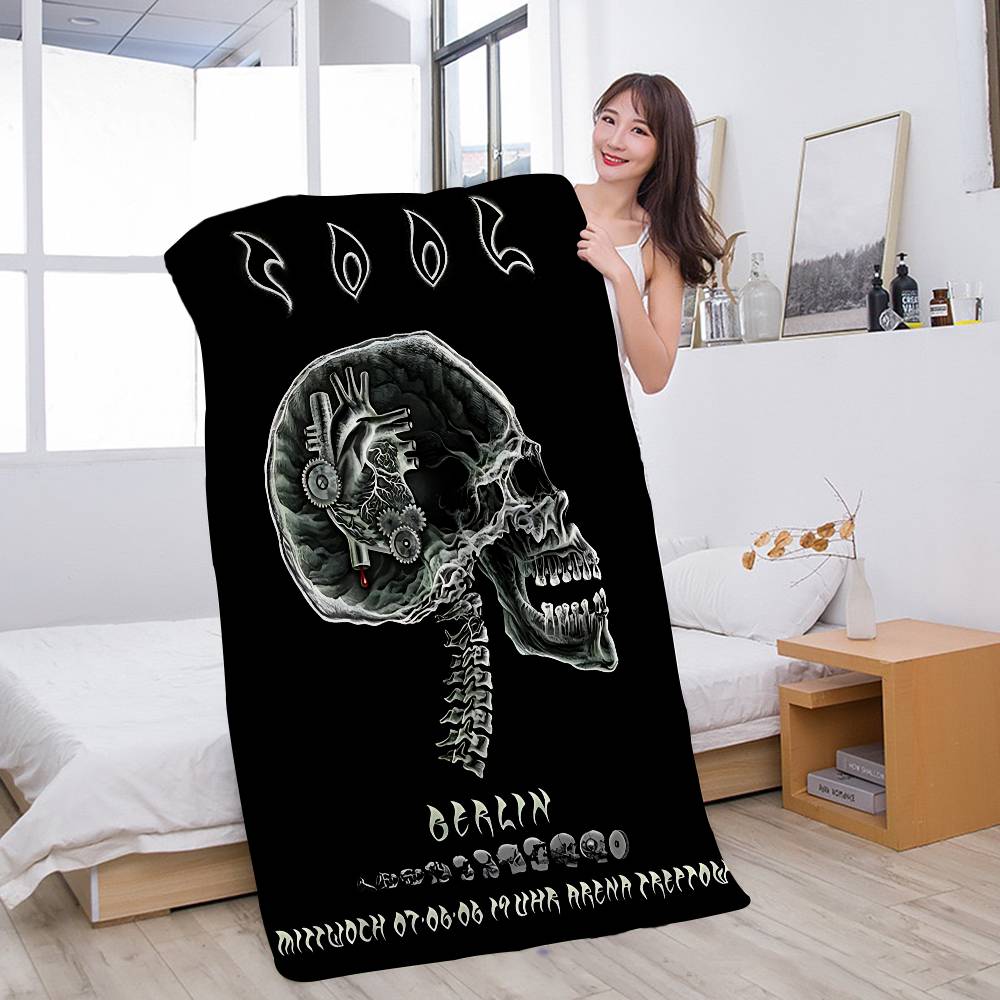 Tool Band Lollapalooza in Texas Microfiber Beach Towel Absorbent Quick dry Soft Yoga Swimming Resort Mountain Climbing Towel