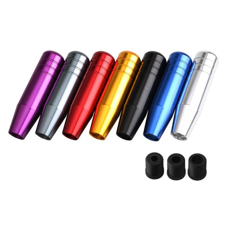 13CM Length Car Individuality Modification Gears Lever Aluminum Gear Shift Knob Racing Car Shift Gear Knob Multi-color Optional