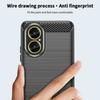MOFI JK TPU Series-1 For Realme C67 4G TPU Case Brushed Carbon Fiber Texture Phone Cover